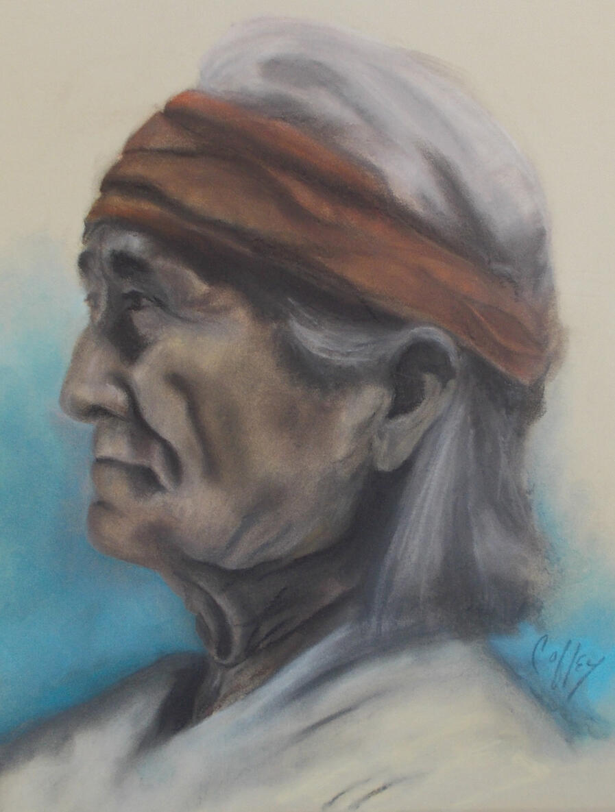 Intense Stare 1987 - 14x18"