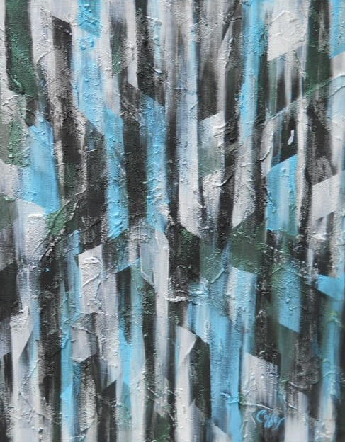 Layered Impressions Acrylic - 16x20"