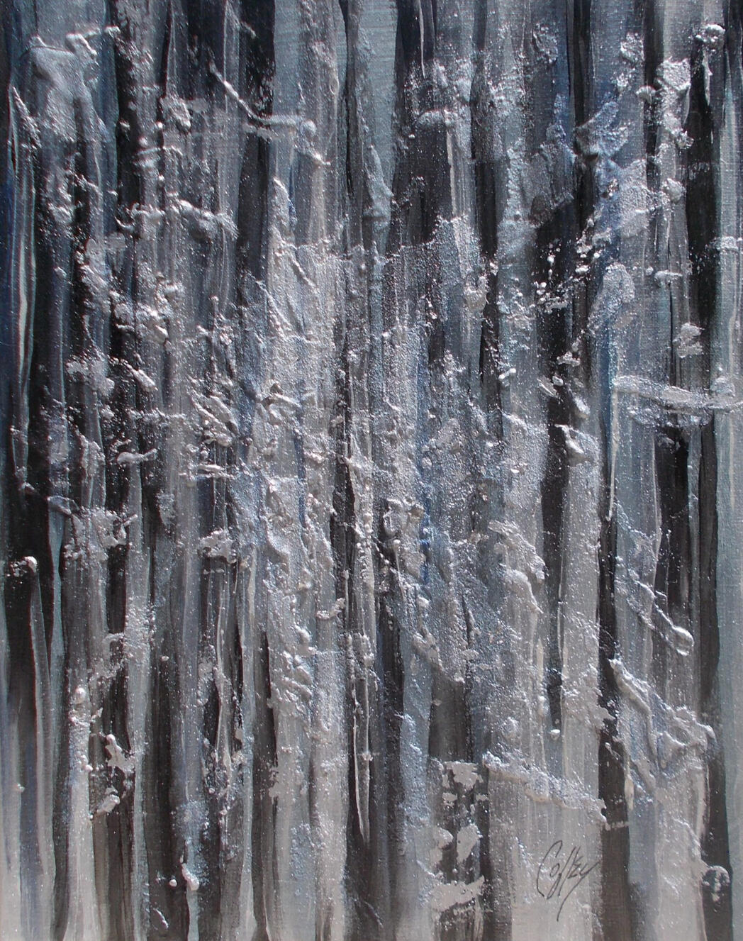 Metalic Ice - 2023 - 16x20"