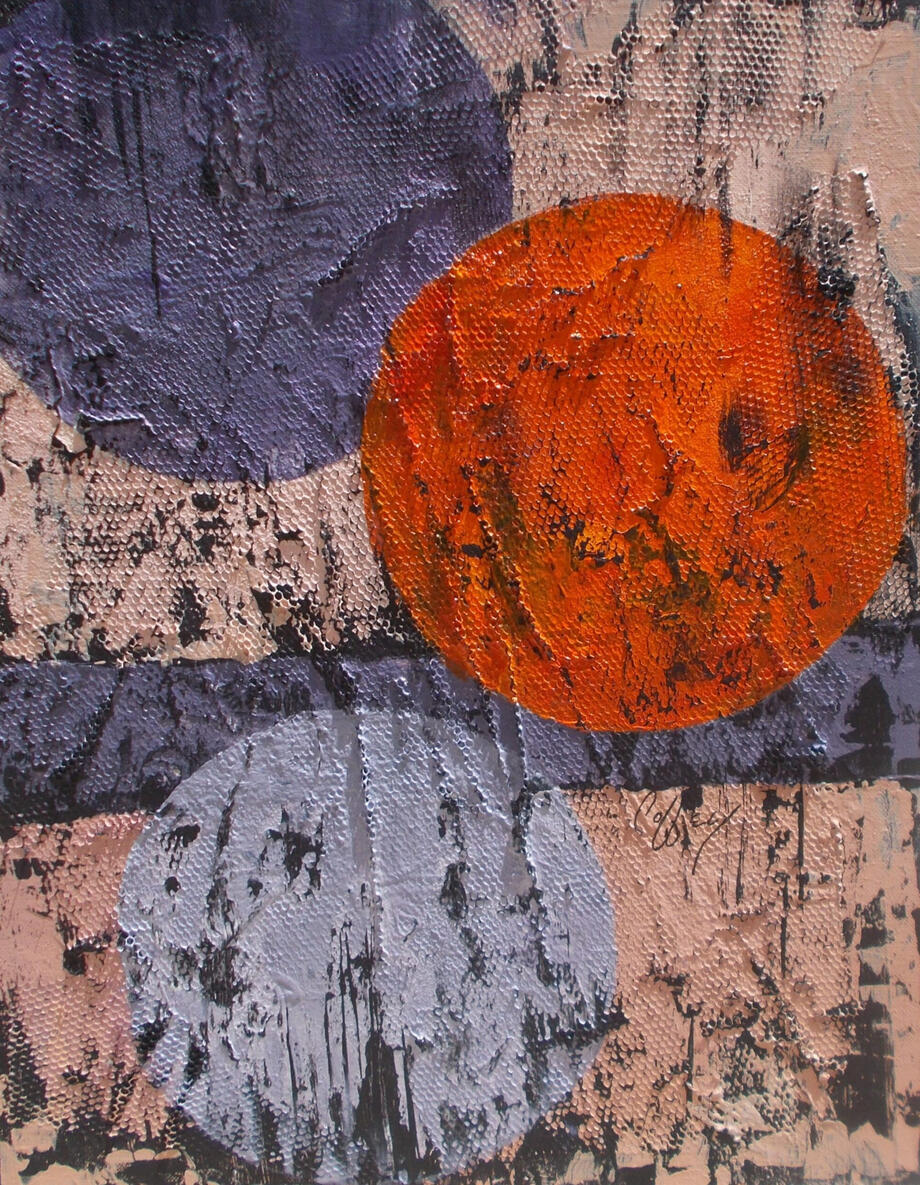 Textured Balloons - 2022 16x20"