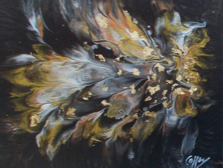 Golden Fusion Acrylic - 8x10" (1)