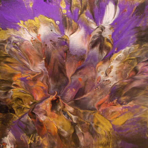 Amethyst Dreamscape Acrylic 8x8" (1)