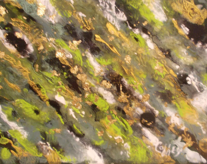 Golden Interplay Acrylic - 8x10"